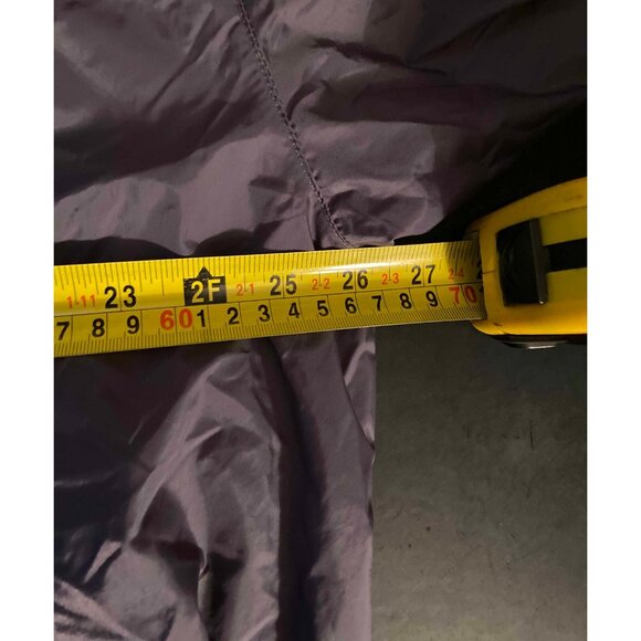 Nike Gray Spellout Windbreaker Jacket Mens XL Retro 90s Y2K Gray Tag Hoodie - Picture 6 of 7